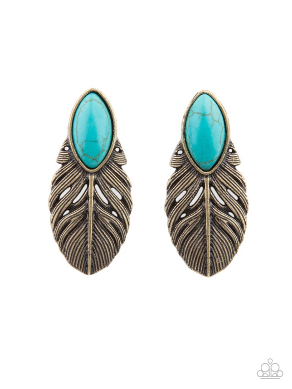 Paparazzi Jacket Post Earrings (EP021)